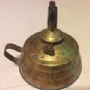 KOMAX WHALE OIL FINGER HELD LAMP